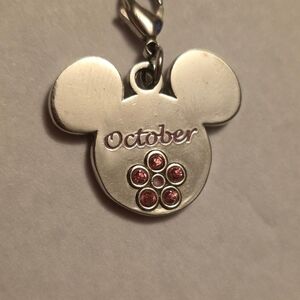 Disney Silver Mickey Mouse Charm